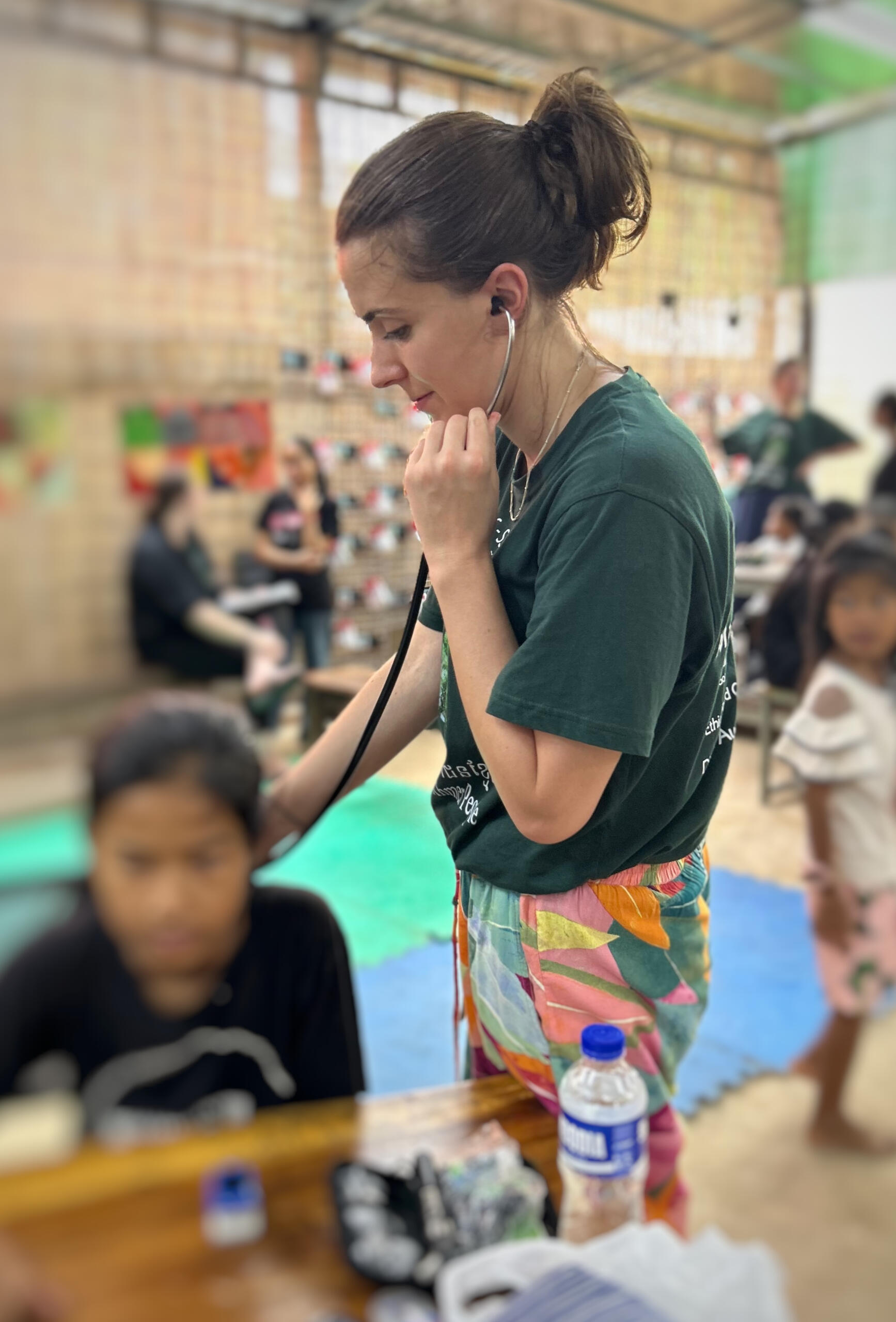 Dr Sarah Nolan providing holistic primary health care as a general practitioner to patients.